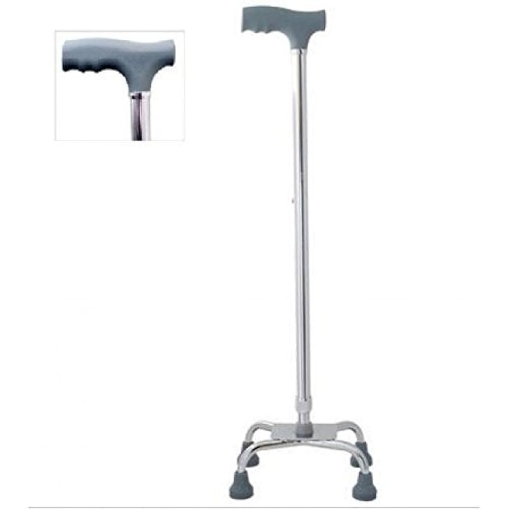 Picture of Quad Cane Walking Hand Stick For Greater Weight Bearing