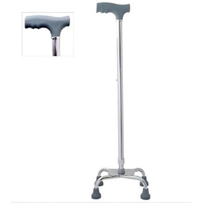 Picture of Quad Cane Walking Hand Stick For Greater Weight Bearing