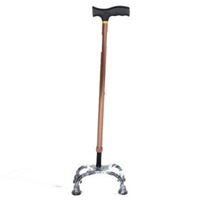 Picture of Quad Cane Walking Hand Stick For Greater Weight Bearing
