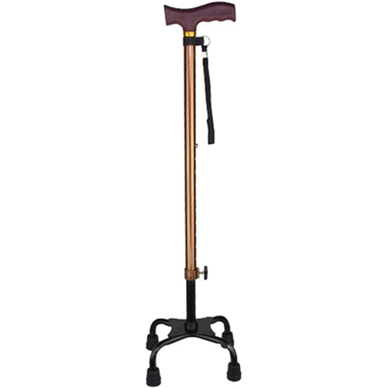 Picture of Quad Cane Walking Hand Stick For Greater Weight Bearing