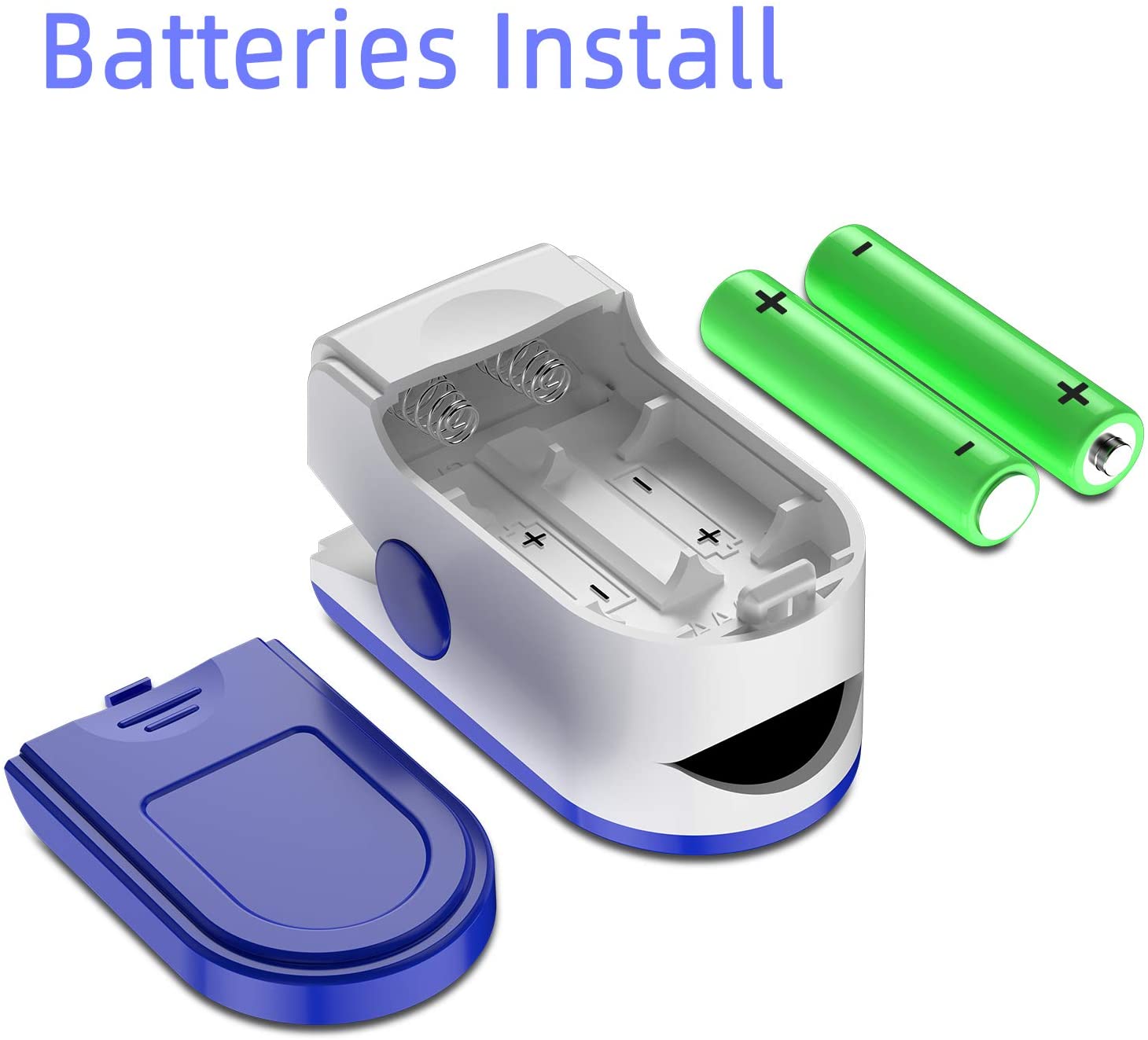 Picture of Pulse Oximeter Fingertip And thermometer Combo Offer Oximeter