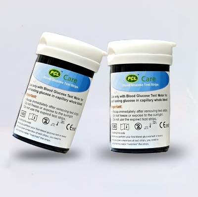 Picture of PCL Care Glucose Meter strips-50x50=100pcs, 1box
