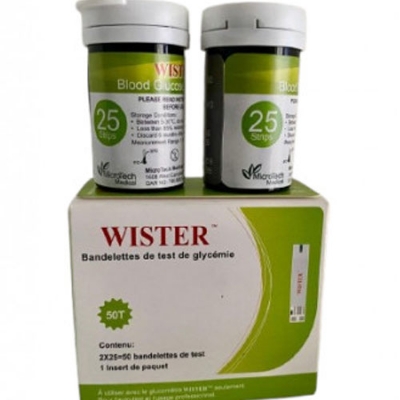 Picture of Wister Strips 25 Plus 25 (50 Pcs) 1 box