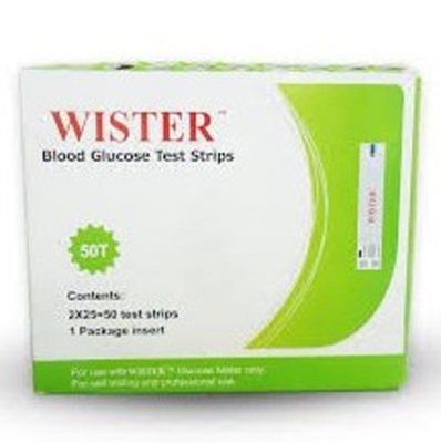 Picture of Wister Strips 25 Plus 25 (50 Pcs) 1 box