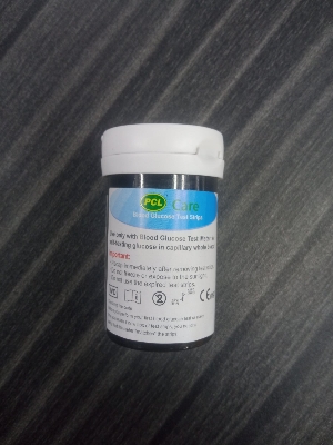 Picture of PCL care glucose test vail strips 50 pcs