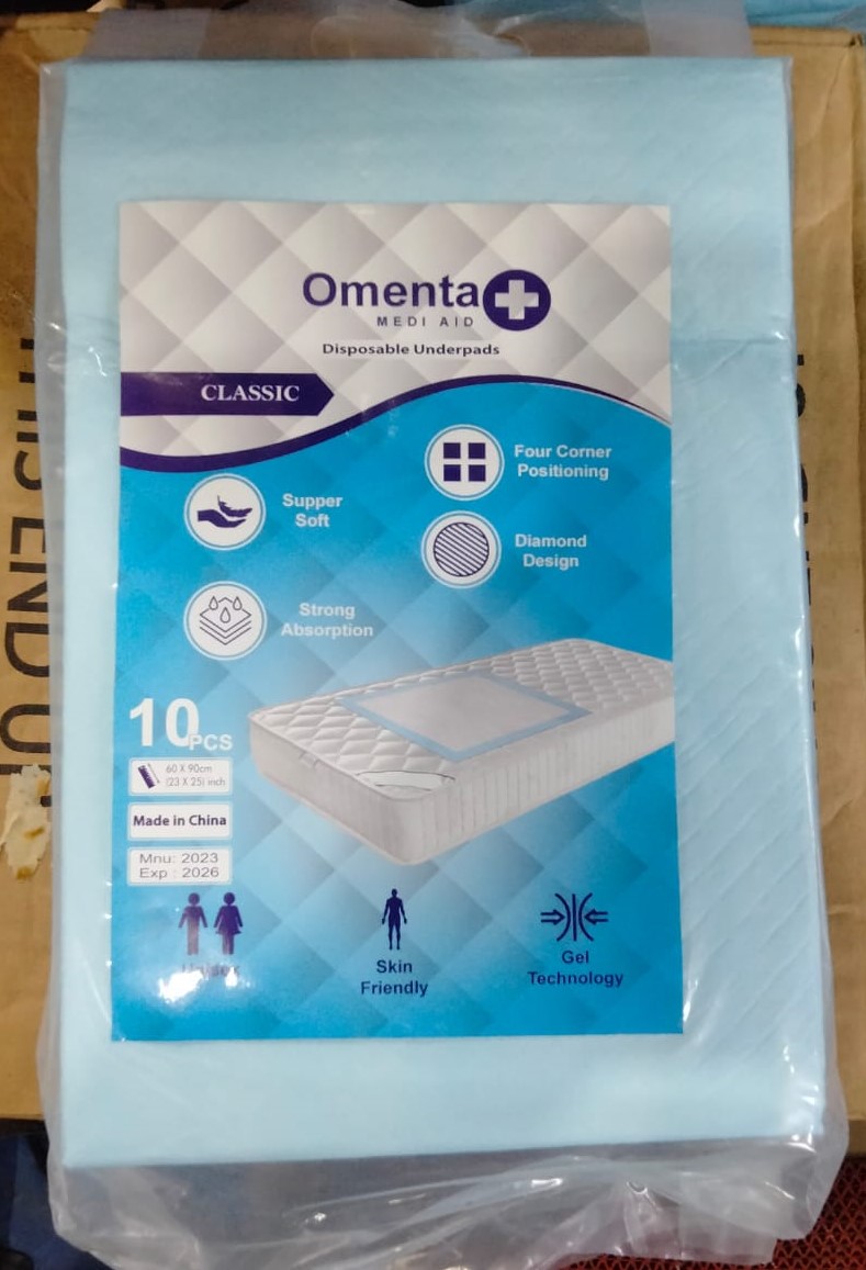Picture of omenta UNDERPAD Premium Quality 10pcs, 1pkt