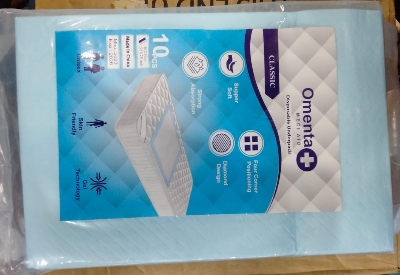 Picture of omenta UNDERPAD Premium Quality 10pcs, 1pkt