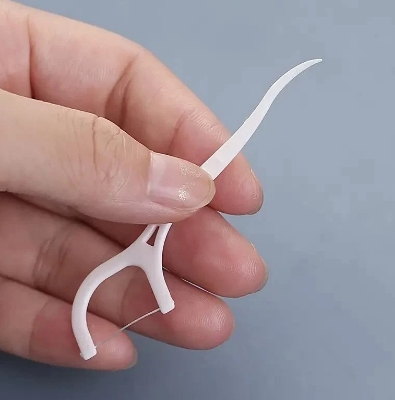 Picture of Dental Floss Pick Toothpick Interdental Cleaner Tooth Pick Flosser (50 Piece) 1box