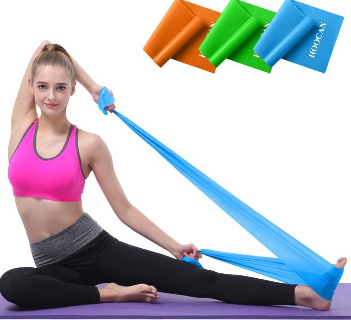 Picture of Yoga Practice Body Fitness Elastic Band For Training Exercises Workout