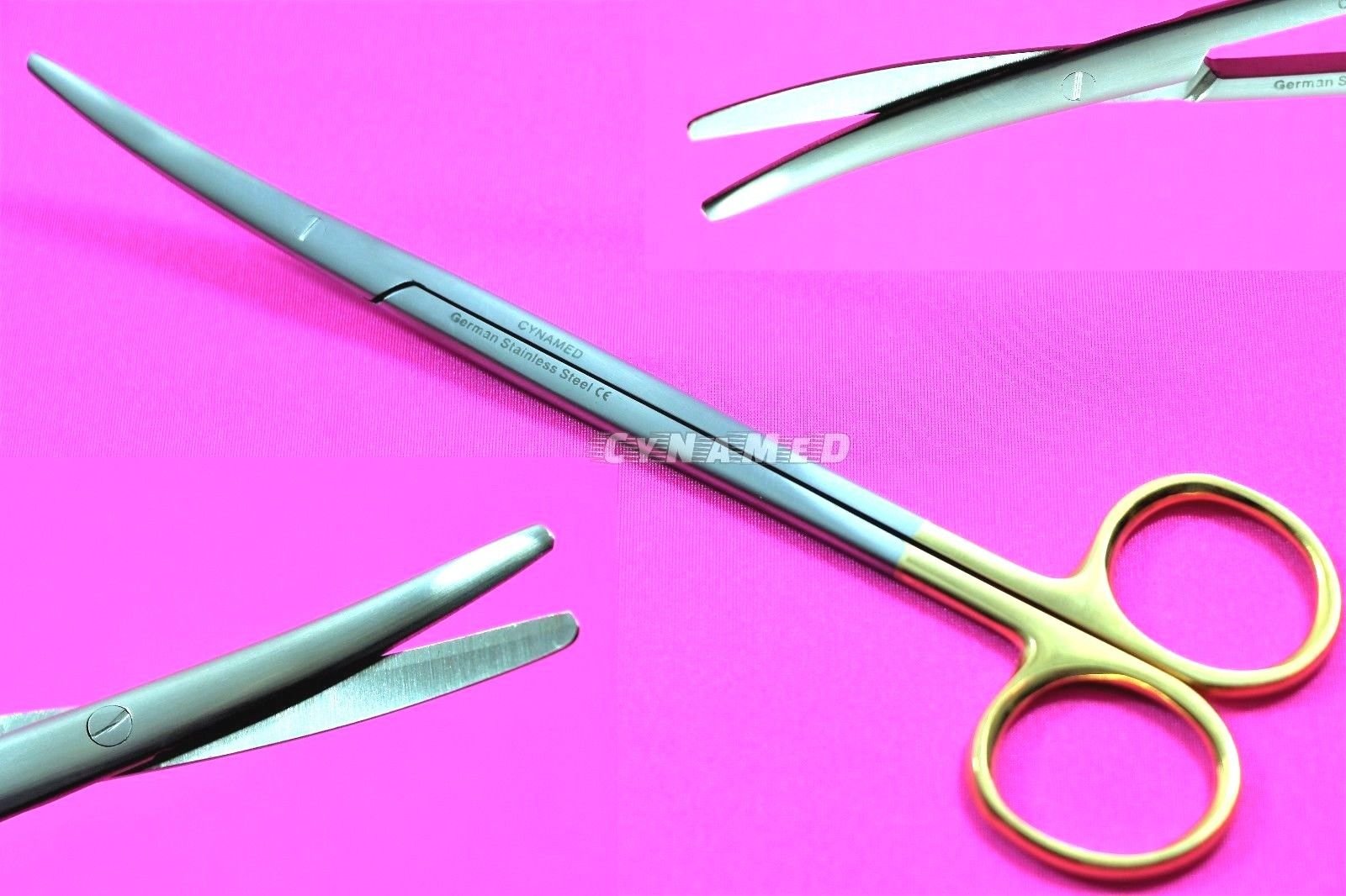 Picture of TC METZENBAUM Dissecting Scissors 7 inches CVD Blunt W/Tungsten Carbide Insert CYNAMED