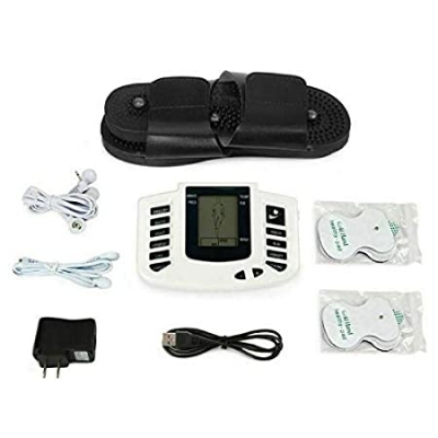 Picture of Electric Muscle Stimulator Massager TENS Acupuncture Therapy Machine Slimming Body Massager