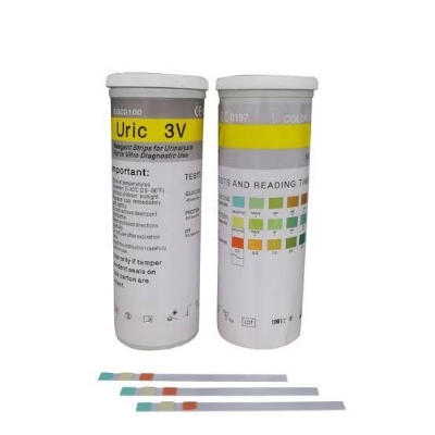 Picture of URIC 3V URINE TEST STRIPS PACK OF 100 STRIPS (1box)