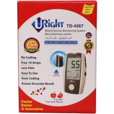 Picture of Uright Blood Glucose Monitoring System TD-4267