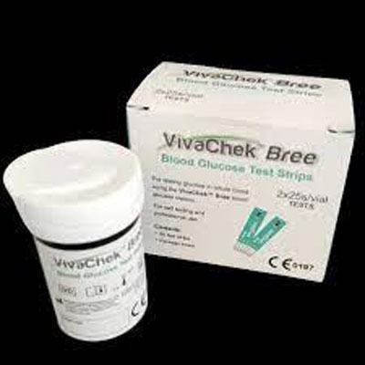 Picture of VIVACHEK BREE BLOOD GLUCOSE STRIP (2*25pcs=50pcs)