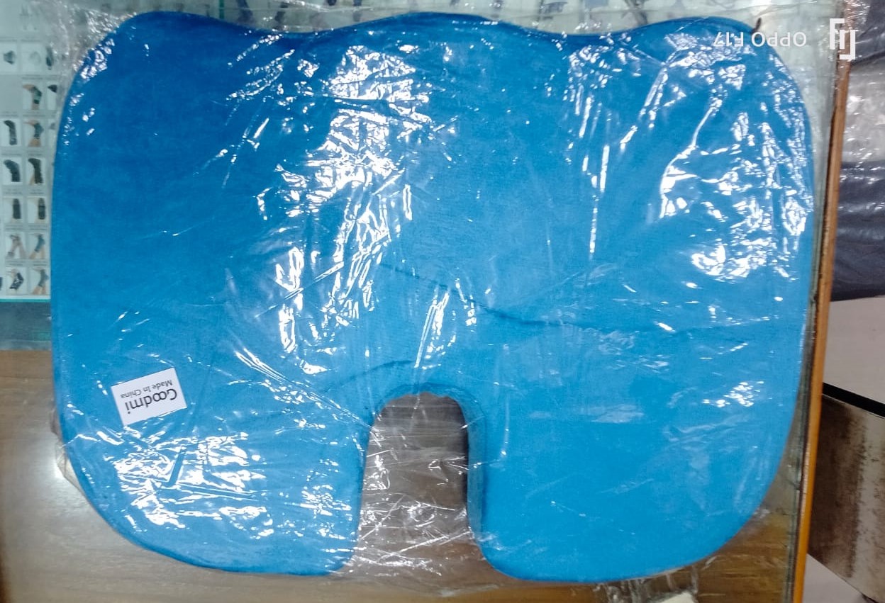 Picture of PREMIUM Coccyx Orthopedic Memory Foam Seat Cushion Back Pain Relief Chair Pillow