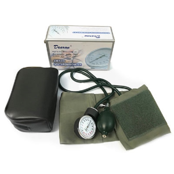 Picture of Manual Blood Pressure Machine & Stethoscope Dearon full set