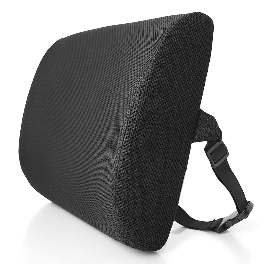 Picture of Orthopaedic Back Support (Backrest) High Density Memory Foam (Universal Size