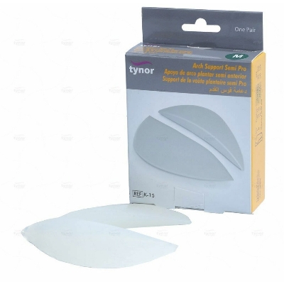 Picture of Tynor Silicone & Foot Care Products Arch Support Semi Pro (Pair) K-15