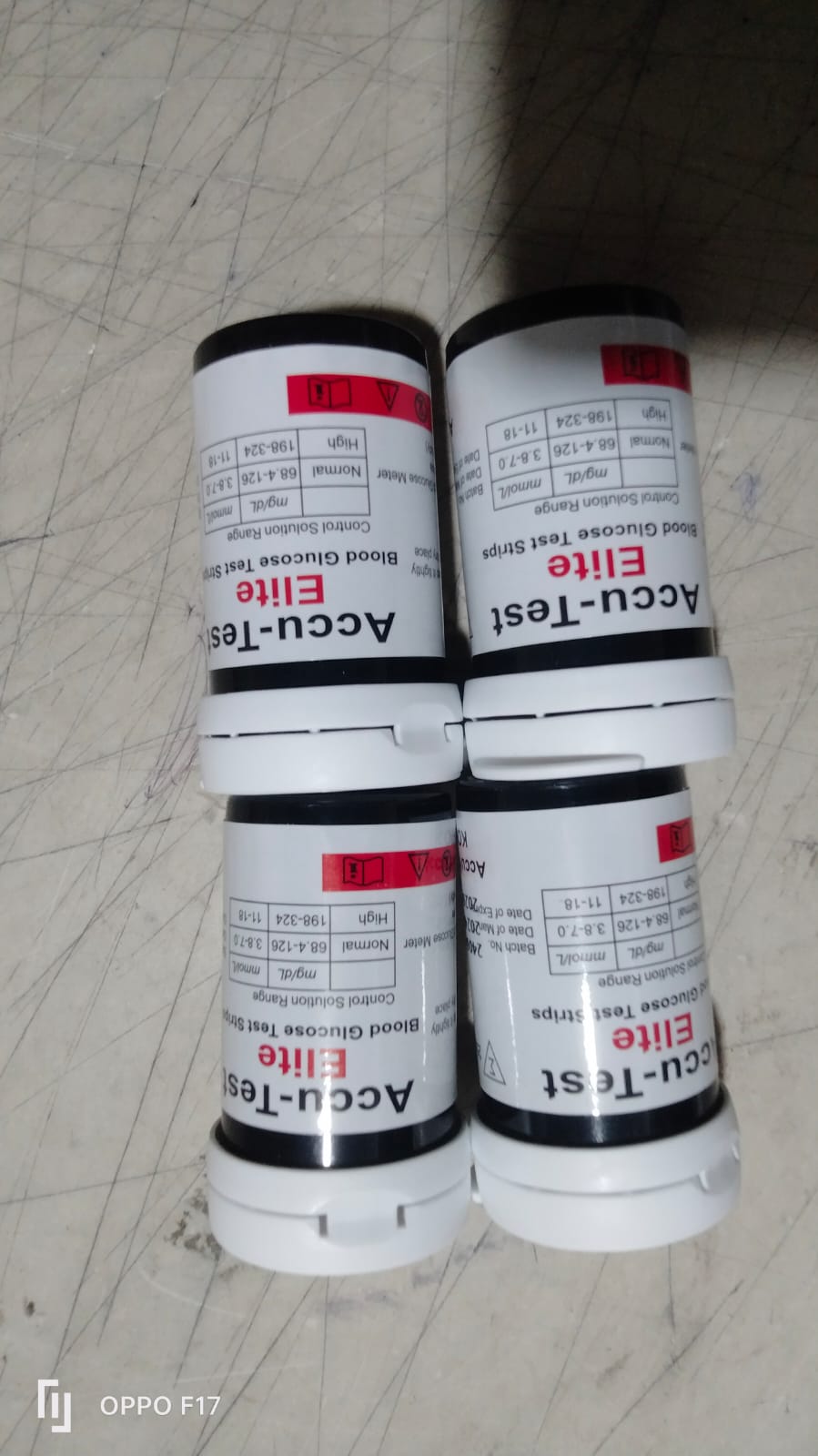 Picture of Accu Test Elite Blood Glucose Check Strip 25x2 =50 pcs