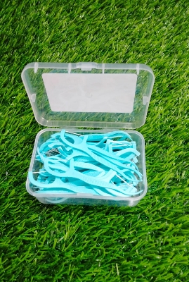 Picture of Dental Floss Toothpick Flosser 50 Pcs/1Box