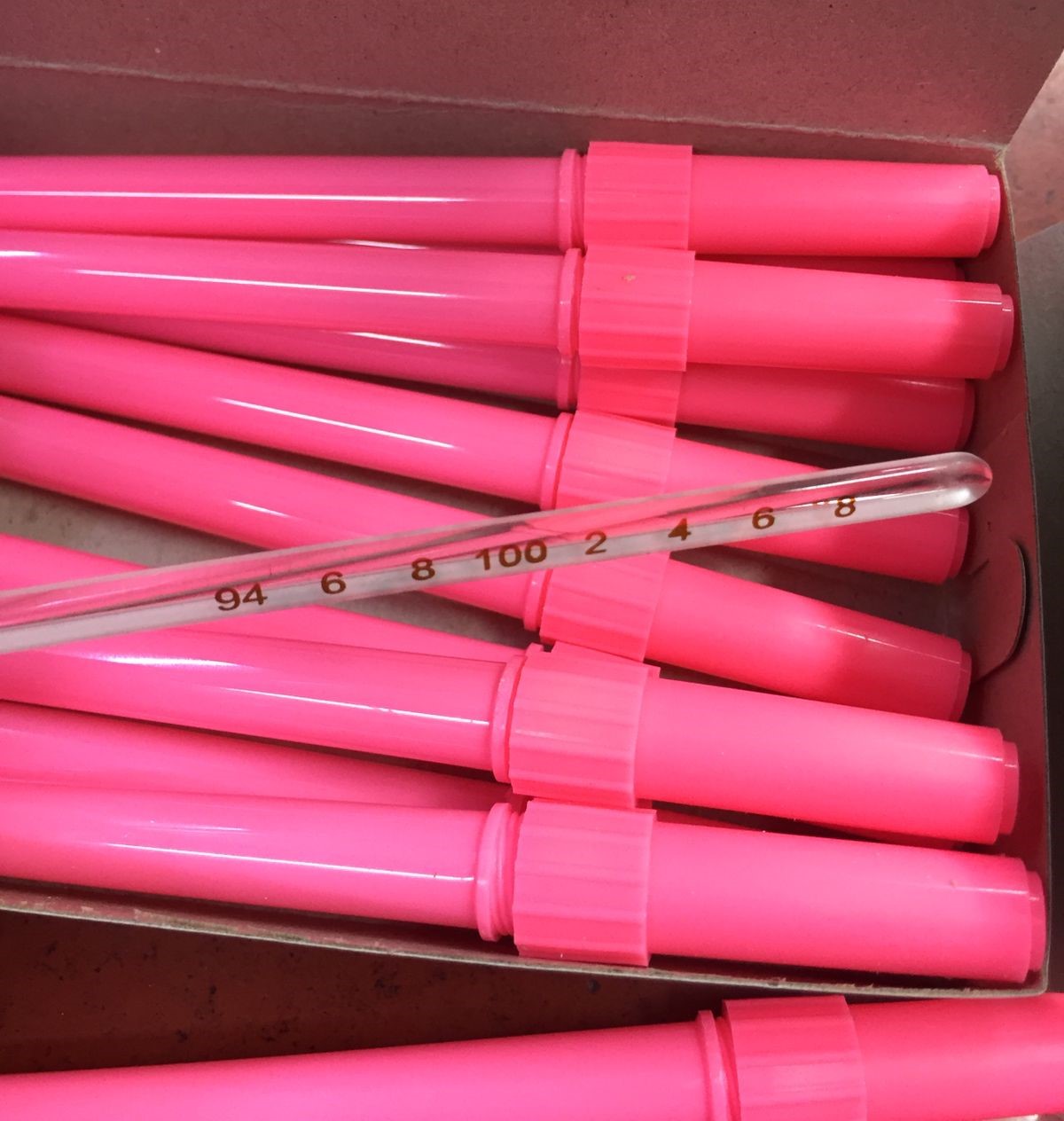 Picture of Thermometer Glass Clinical 12pcs, 1box