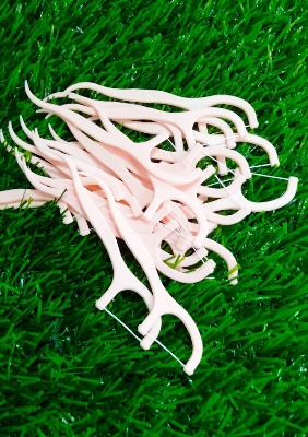 Picture of Dental Flous Rose  Pick Toothpick -1 Box 30 pcs