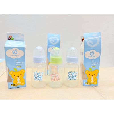 Picture of Apple Bear Baby Feeder Plastic feeding bottle 150ml bpa free