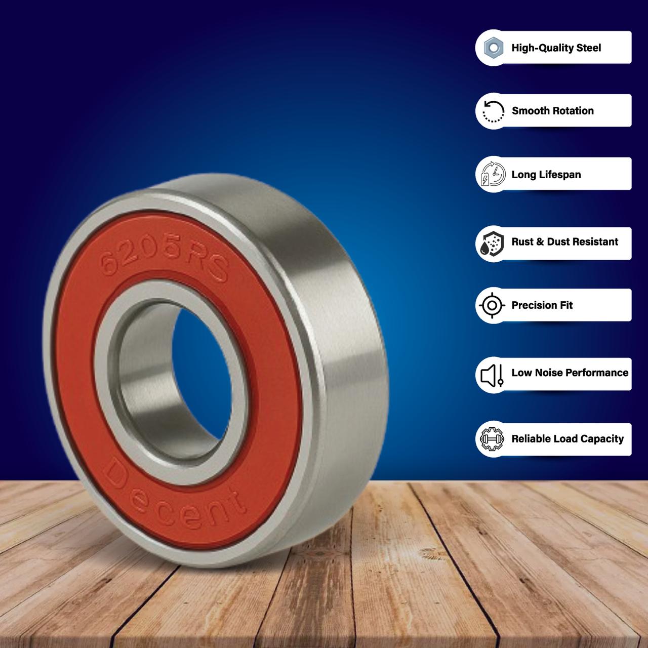 Picture of Decent Bearing 6205-2RS