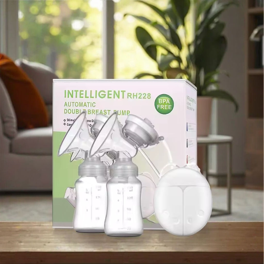 Picture of RH-288 Electric breast pump set Pain Free High Quality Comfortable Spill-Proof Mom's Helper Food Grade Electric Breast Pump