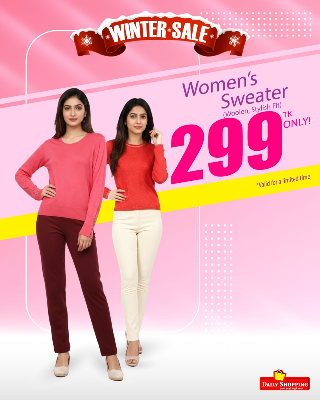 Picture of Women’s Winter Sweater (Woolen, Stylish Fit)