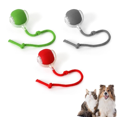Picture of Cat Interactive Toy Speedy Tail 2.0 Smart Interactive Rolling Cat Toy Ball, Automatic Moving Ball Toy for Bored Indoor Cats, USB Rechargeable