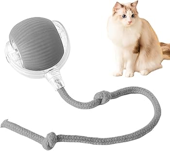 Picture of Cat Interactive Toy Speedy Tail 2.0 Smart Interactive Rolling Cat Toy Ball, Automatic Moving Ball Toy for Bored Indoor Cats, USB Rechargeable