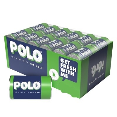 POLO PEPPERMINT LOZENGES - INDIAN - 12GM 28PCS PACK
