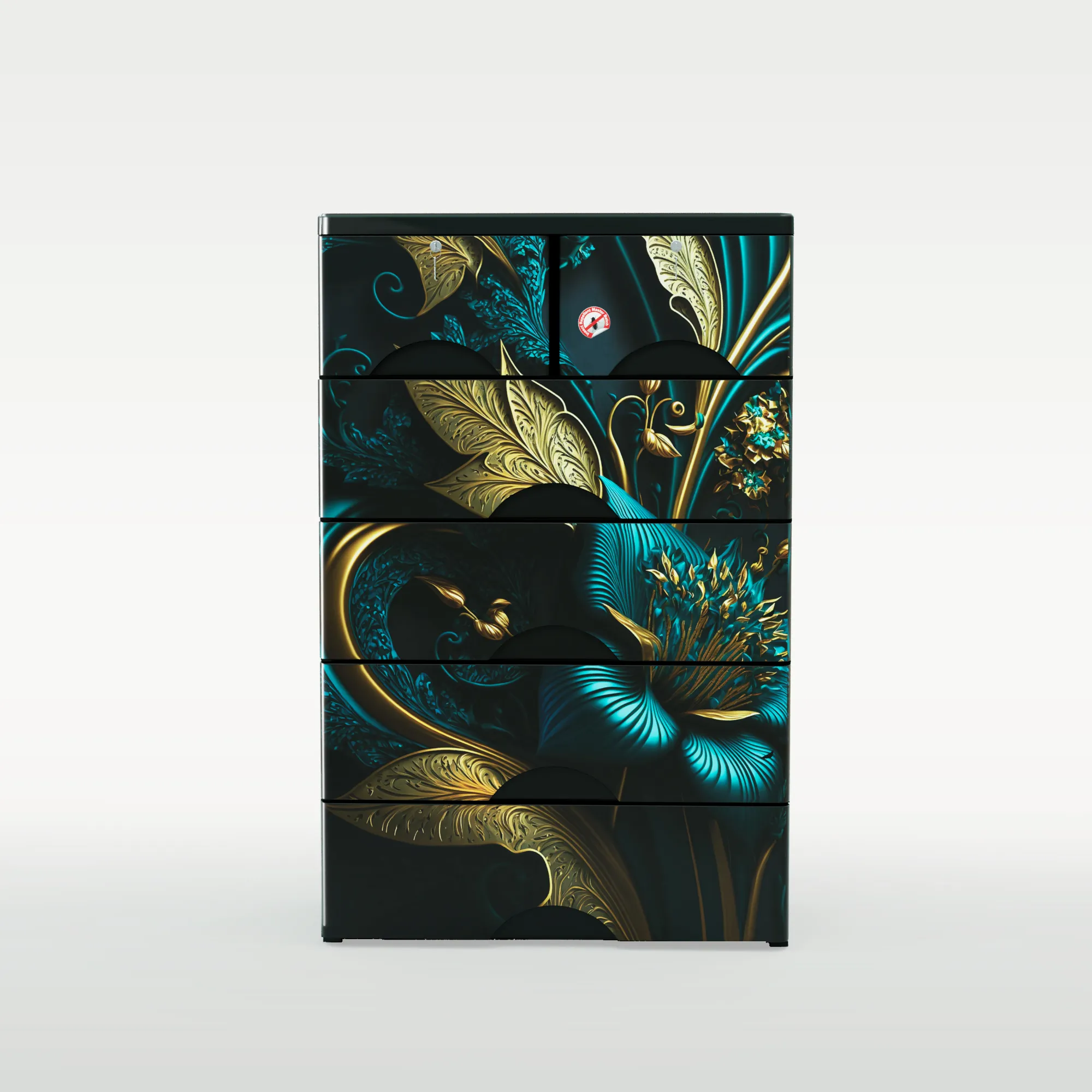 Picture of RFL Wardrobe Double 5D KD Elegant- Nilima