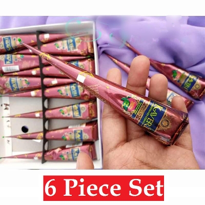 Picture of Indian Kaveri Cone Mehendi -6 Piece Festival Special
