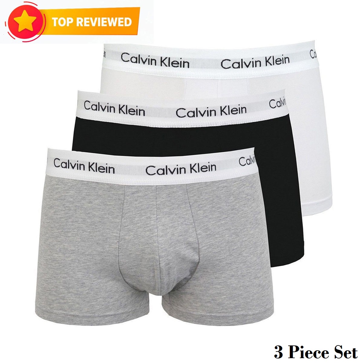 Picture of Pack of 3 Pieces Premium Cotton Boxer Underwear for Men- Underwear