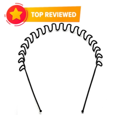 Picture of Style Quality Hair Band for for Unisex Black - 2 Piece