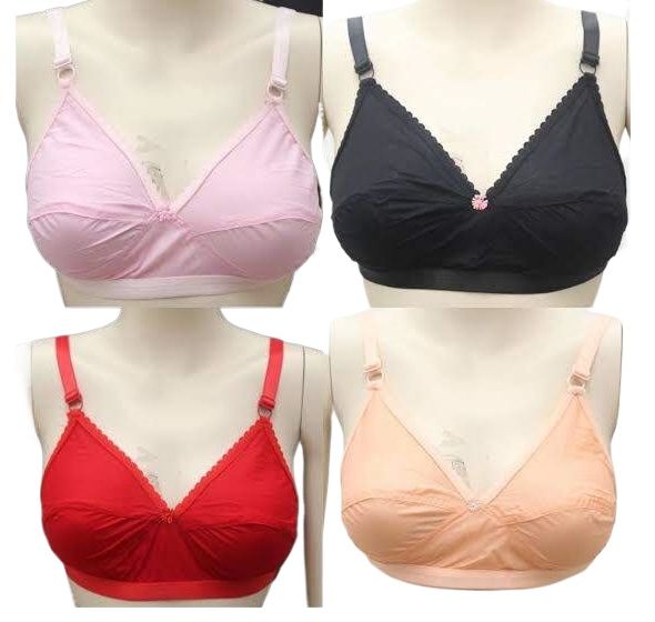 Picture of Cotton Bra Boil Fabrics Multi-Color 1 Piece
