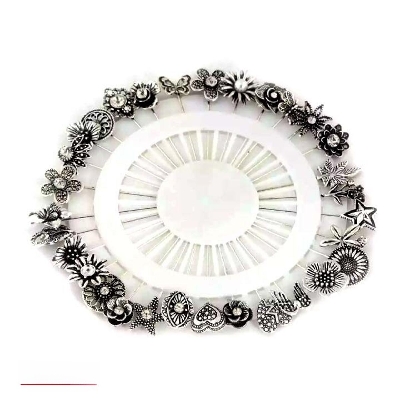 Picture of Metal Hijab Pin for Women 30 piece Silver