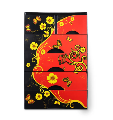 Picture of RFL Wardrobe Double 5D KD Deluxe - Gardenia