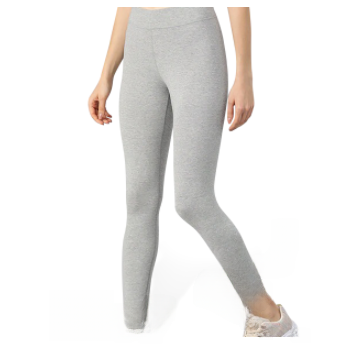 Picture of Cotton Ladies Light Grey Ties Pant for Women