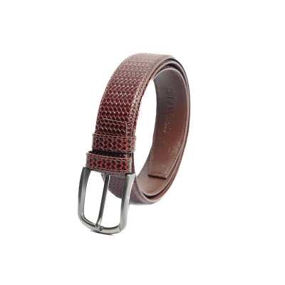 Picture of Marc Formal Leather Belt Pati Chocolate Square