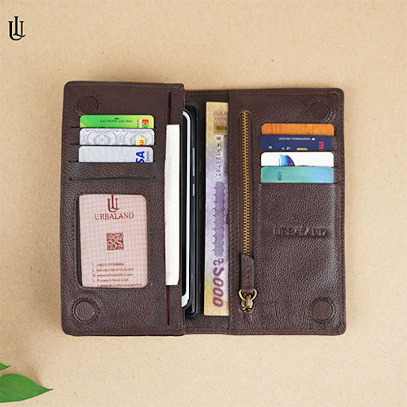 Picture of Kane Double Long Wallet – Chocolate