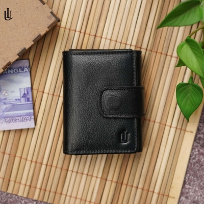 Picture of Urbaland Edd Trifold Wallet  –Edd Trifold Wallet - Black