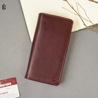 Picture of Urbaland Kane Double Original Leather Long Wallet – Red Wine