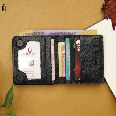 Picture of Urbaland Matt Mini Wallet – Matt Mini Wallet - Black