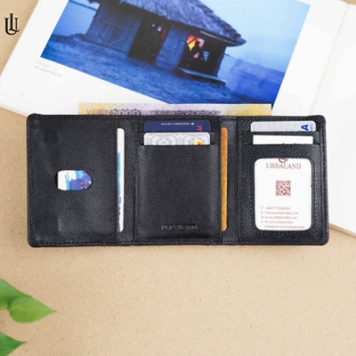 Picture of Urbaland Tedd Magnet Trifold Wallet v2 –Black