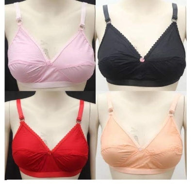 Picture of 4 pieces Cotton Bra for Girls & Women - Bra