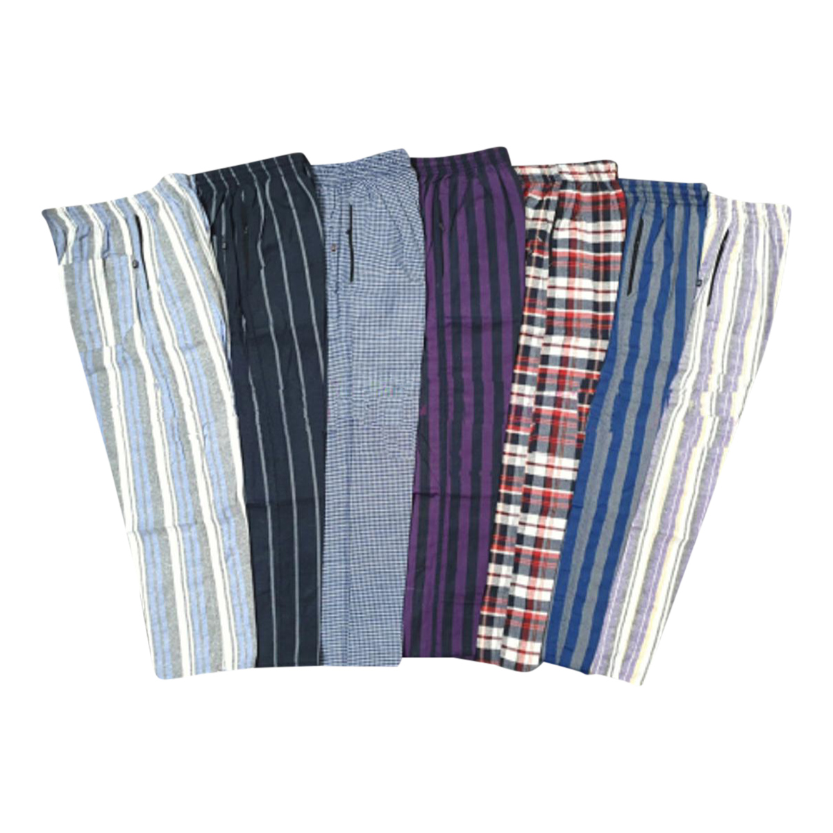 Picture of Mixed Cotton Trouser Pant For Men Random Design Multicolor - 1 Piece