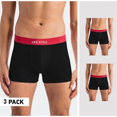 Picture of Soft Comfortable Underwear Boxer For Men - 3 Piece Set - Under Wear For Men - Under Wear For Men - Under Wear For Men - Under Wear